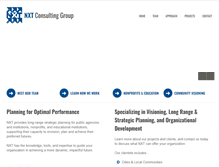 Tablet Screenshot of nxtconsulting.com